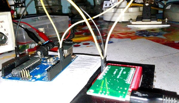 Arduino High Power Uno Test Setup