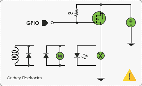 Arduino MOSFET P-Chl