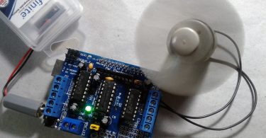 L293D Arduino Shield-Motor Test 2