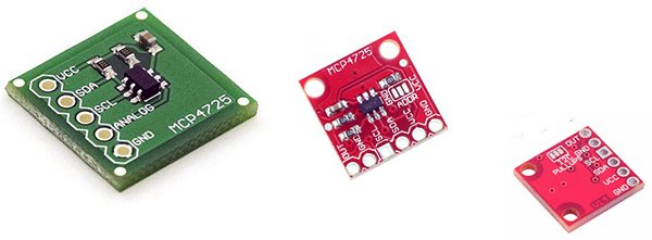 Scheda Sviluppo MCP4725 2 Schede Di Sviluppo MCP4725 I2C DAC A 12 Bit - Modulo CJMCU-MCP4725 Per Elettronica E Hobby CJMCU-MCP4725 Compatibile Arduino
