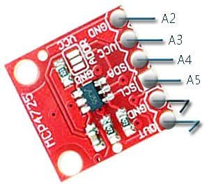 MCP4725 Wiring Pointer