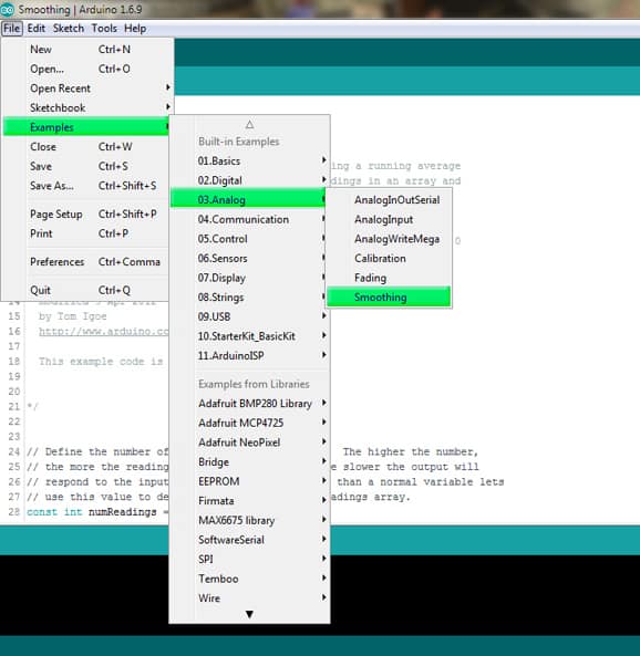 Arduino Builtin Example