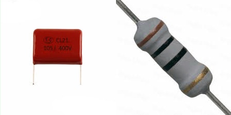 Capacitor and Resistor 