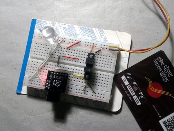 Funny Digital Toggle Switch Breadboard Assembly