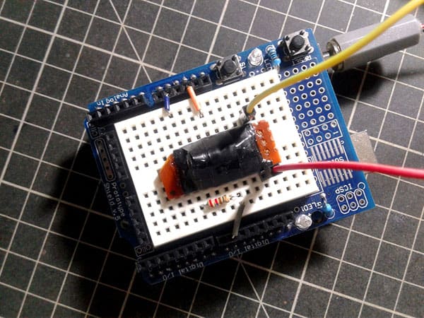 Analog Optical Isolators Vactrol Breadboard