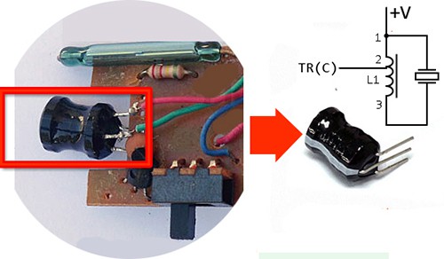 Alarm Boost Inductor