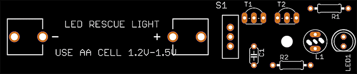 LED Rescue Light PCB(T)