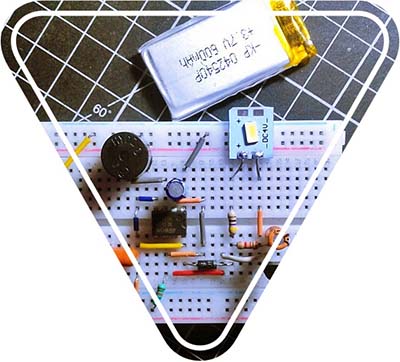 Mains Resumption Alarm & Emergency Light Breadboard