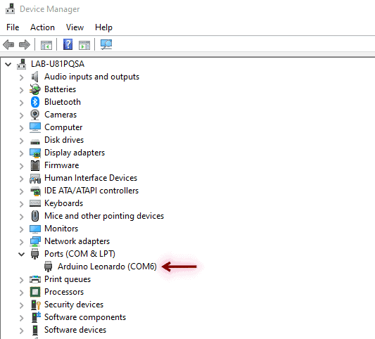 Win 10 Device Manager Snip