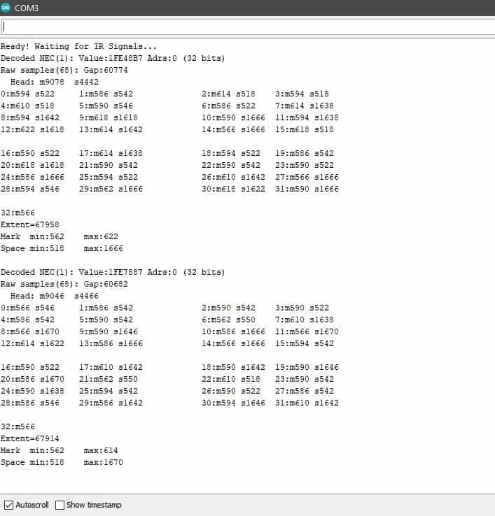 Decoder Serial Monitor PWR MUTE