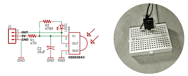 IRRX TEST Circuit