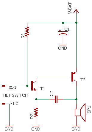 Nap Zapper Alarm Circuit