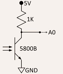 5800B Light Sensor Arduino Setup