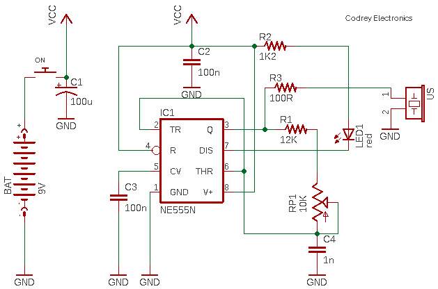 Dog Silencer Whistle Circuit Diagram