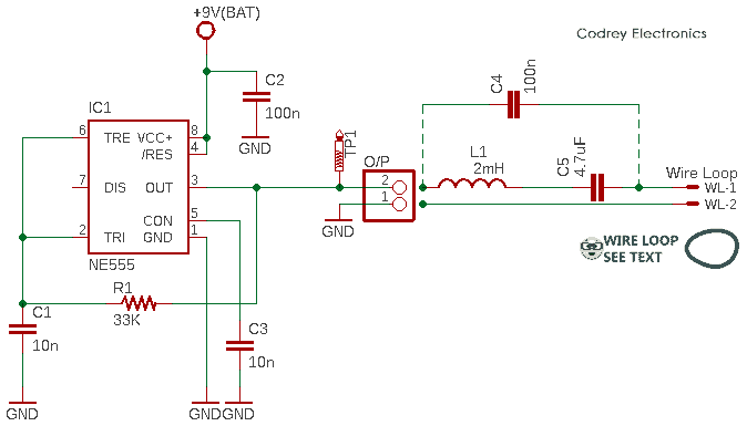 Audio Induction Loop TX v1