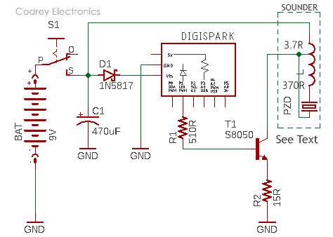 Electronic Pest Deterrent Circuit