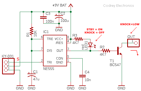 KY-01 Knock Sensor Module Tester v1