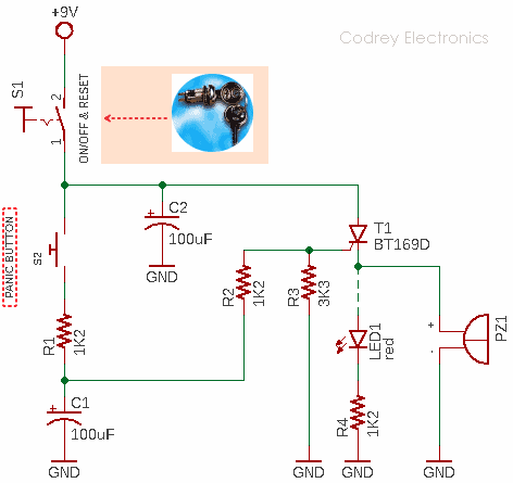 Panic Alarm Circuit