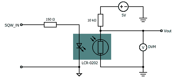Analog Optocoupler Test Circuit