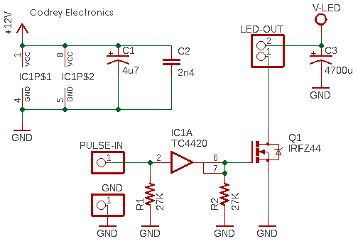 LED Flashgun Schematic