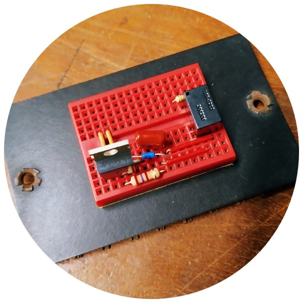 Arduino Garden Lights Controller Breadboard Test