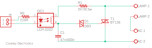 Garden Lights Controller Circuit