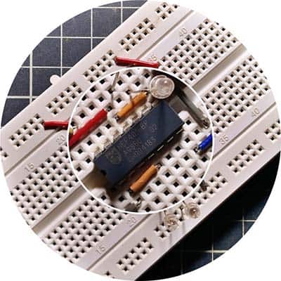 LED Test Breadboard