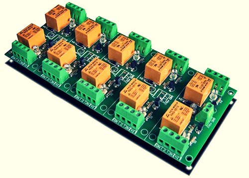 Relay Module 10 Channel