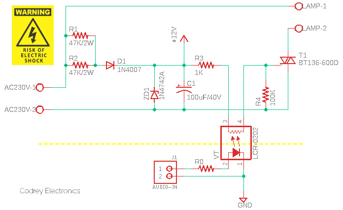 Audio-Light Modulator v1