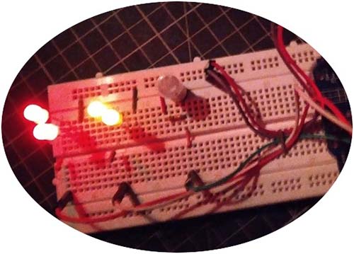 Night Light First Test Breadboard