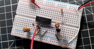 Universal Low Voltage Flasher Test Setup Breadboard