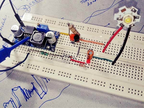 CC LED Breadboard