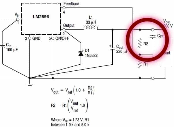 LM2596 CFF