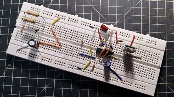 Automatic Entryway Light Controller Breadboard B4 Test