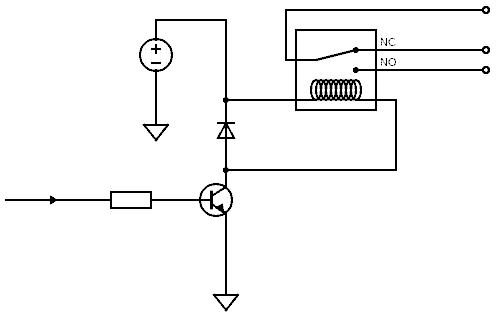 Relay Driver Sample