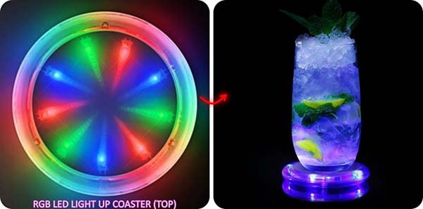 LED Coaster Enclosure Ideas