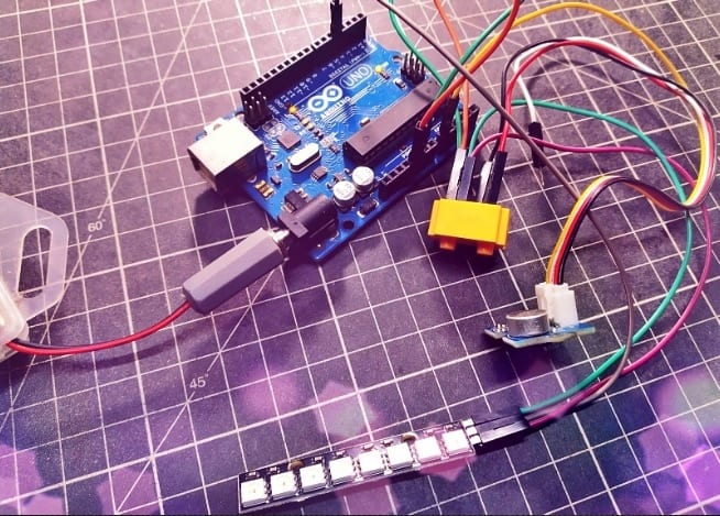 Arduino Sound Pixel Setup