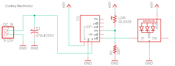 Funny TV Faker Schematic