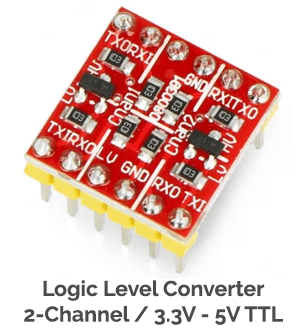 Logic Level Converter 3v3 5v 2Channell