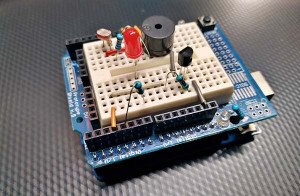 Arduino Optical Theremin Breadboard