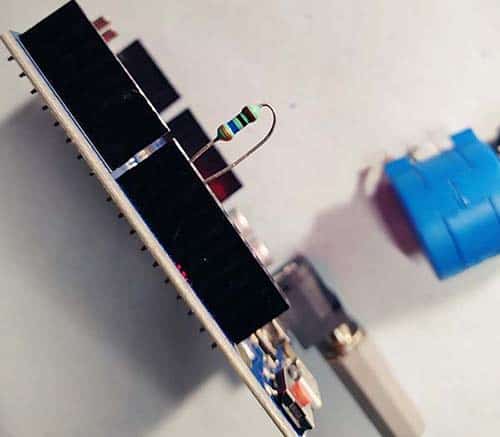Arduino Uno Touch 10M Resistor
