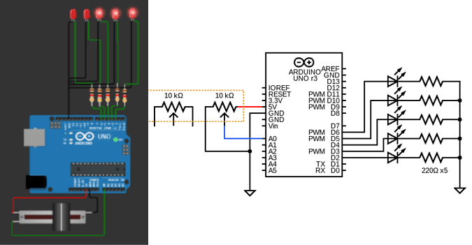 Arduino Analog Sensor Display