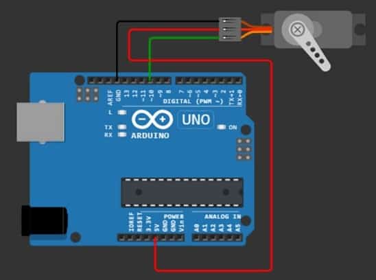 Random Servo Arduino Setup v1