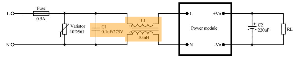 HLK SMPS Application Circuit