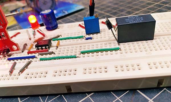 Simple Steam Sensor Relay