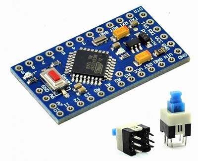 Arduino Pro Mini Key Parts