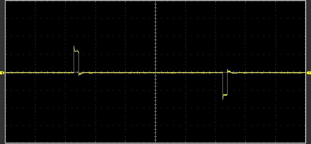 Lavet Motor Drive Signal DSO