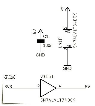 SN74LV1T34 V-Translator