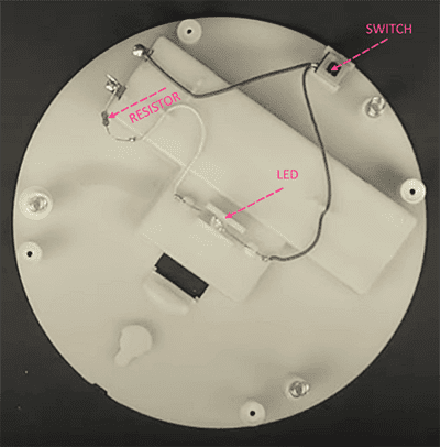 Tap Light Inside View