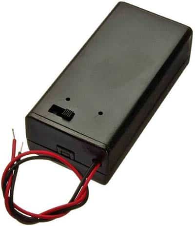 9V Battery Holder with Switch
